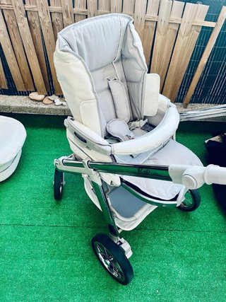 Carrito Bebecar Clásico Blanco