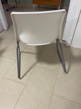 Sillas blancas modernas