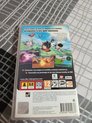 Juego PSP Dragon Ball Z Shin Budokai 2