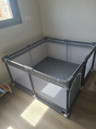 Parque Infantil Oxford XL Gris