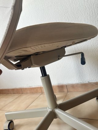 Silla de oficina Ikea beige