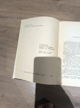 Libro Don Quijote de la Mancha 1962