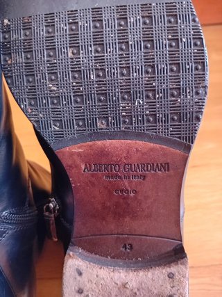 Botas Alberto Guardiani Talla 43 Negras
