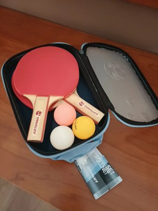 Palas de Ping Pong Artengo y Red