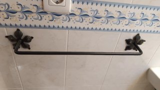 Espejo Baño con Apliques y Estante
