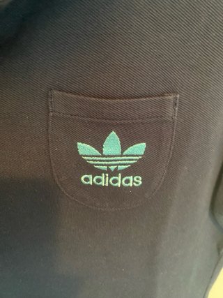 Polo Adidas Clásico Azul Marino