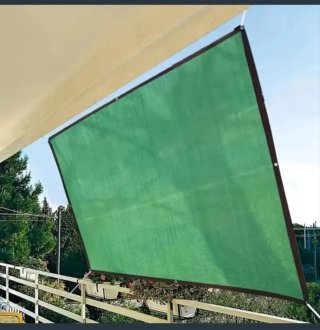 2 Toldos Vela Malla Sombra Cuadrada 3X3