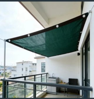 2 Toldos Vela Malla Sombra Cuadrada 3X3