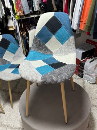 Conjunto 4 Sillas Comedor Estilo Nórdico