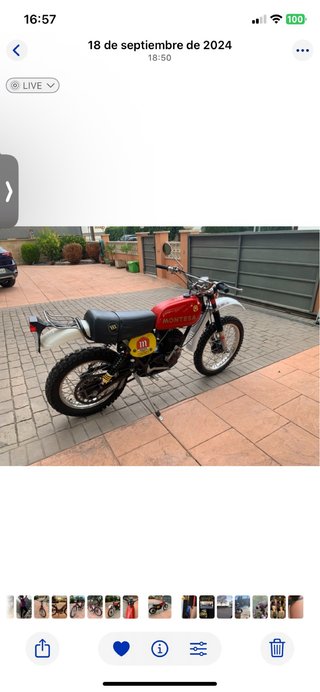 Montesa 250H Enduro 1977 Matriculada