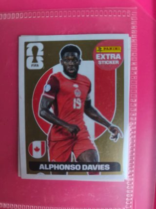 Cromo Extra Panini Alfonso Davies