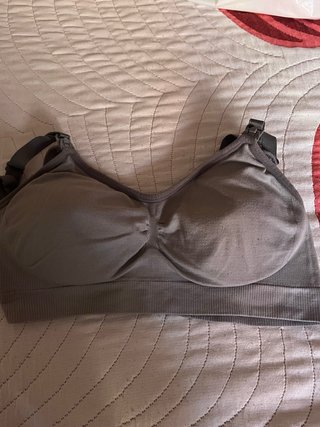 2 Sujetadores Lactancia Negro y Gris
