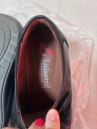 Zapatos de piel Luisetti negros
