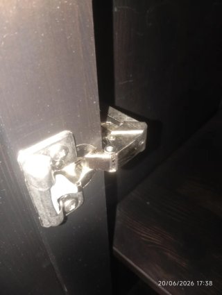 Aparador Ikea Hemnes Negro/Marrón