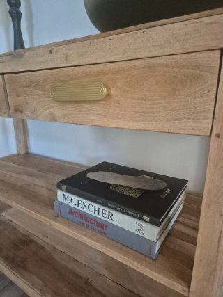 Consola de madera teca
