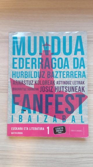 Euskara eta Literatura Batxilergoa 1
