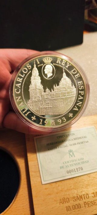 Cincuentin 1993 Año Santo Jacobeo 10.000 Pesetas