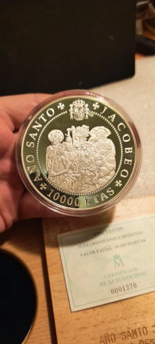 Cincuentin 1993 Año Santo Jacobeo 10.000 Pesetas