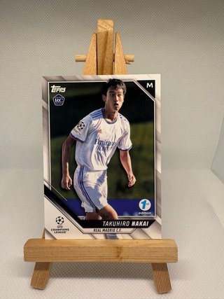 Carta Futbol Topps Takuhiro Nakai RC