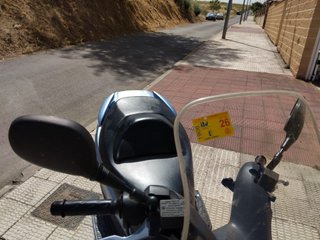 Suzuki Burgman 125cc Scooter Azul