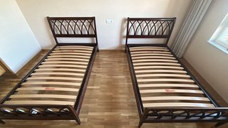 2 Estructuras de Cama Doble Madera/Metal