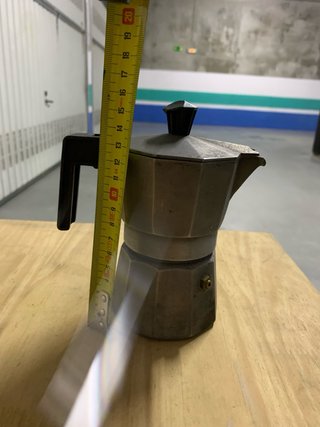Cafetera italiana aluminio pequeña