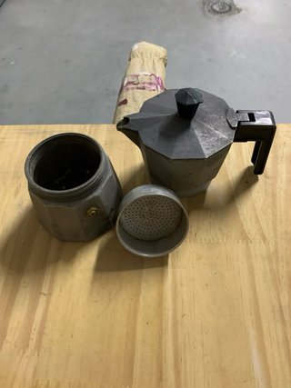 Cafetera italiana aluminio pequeña