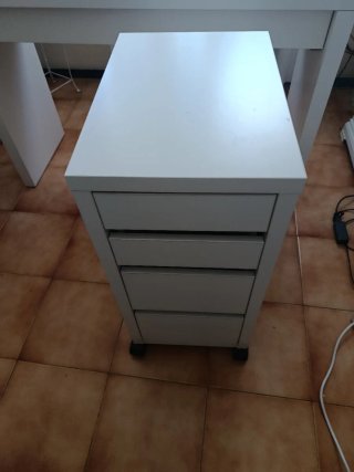 Cajonera Escritorio Ikea Blanca