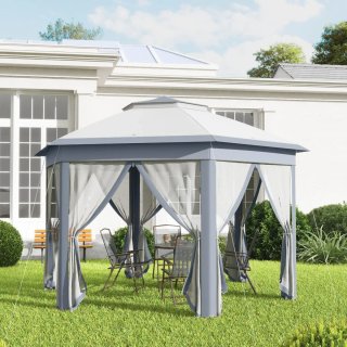 Carpa Plegable 4x3,4m Doble Techo Mosquitera