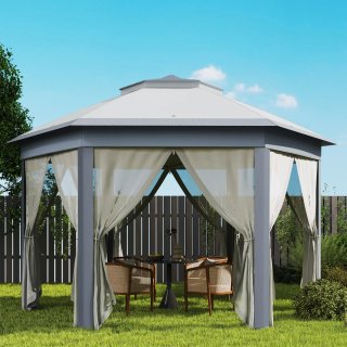 Carpa Plegable 4x3,4m Doble Techo Mosquitera
