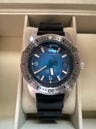 Reloj Automático Hombre Esfera Azul