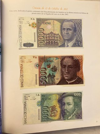Libro Todos los billetes de la peseta