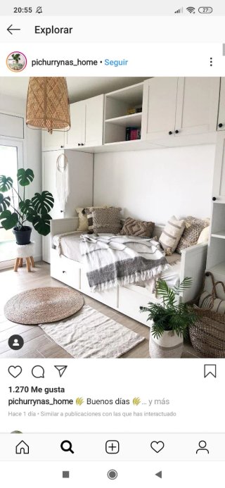 Cama nido Hemmes Ikea 3 cajones