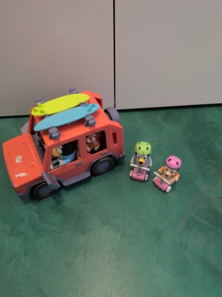 Bluey y Bingo Coche de Juguete