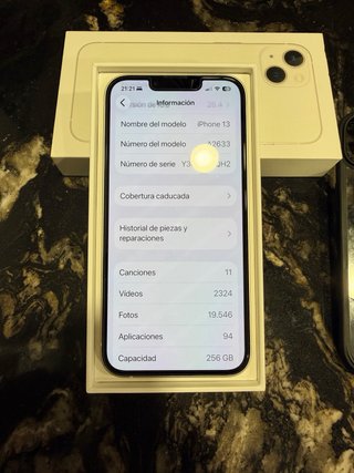 iPhone 13 256GB Blanco