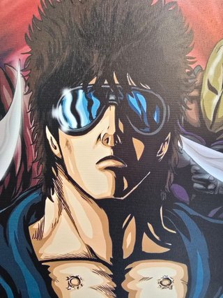 Quadro Ken il Guerriero 40x60 cm