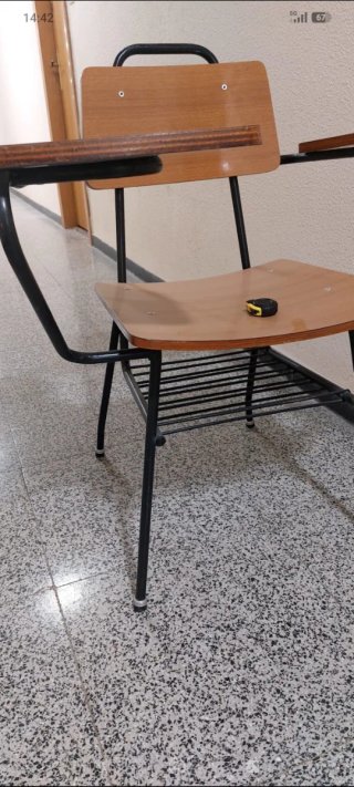 Sillas Vintage Madera  Metal
