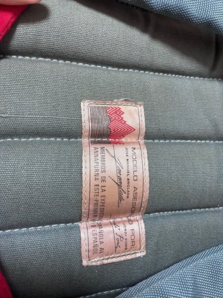 Mochila vintage Alpina roja