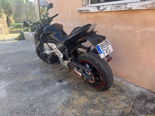 Kawasaki Z750 A2 Negra