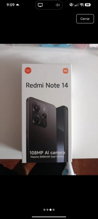 Xiaomi Redmi Note 14 Negro