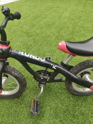 Bicicleta Kundo Infantil 12 Push y Pedales