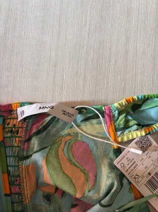 Vestito corto Mango fantasia floreale