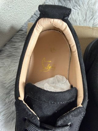 Christian Louboutin Louis Junior Spikes Negro