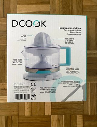 Exprimidor Cítricos DCOOK Eléctrico