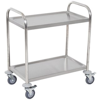 Carrello Cucina 2 Ripiani, Carrello con Ruote Port