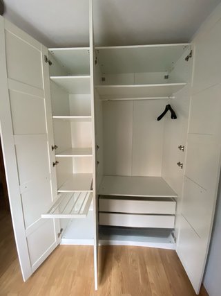 Armario IKEA PAX BERGSBO 150x60x236 Blanco