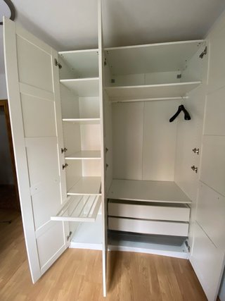 Armario IKEA PAX BERGSBO 150x60x236 Blanco