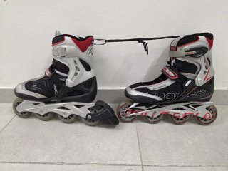Patines Rollerblade y Protecciones talla 40.5 EU