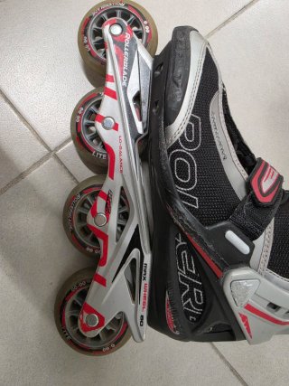 Patines Rollerblade y Protecciones talla 40.5 EU