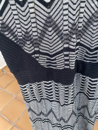 Vestido Missoni Negro y Blanco